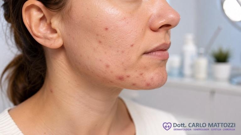 immagine 1 di Acne adulta: strategie di prevenzione per evitare recidive e cicatrici